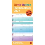 Heye Bunte Wochen Familienplaner 2027 Weiß