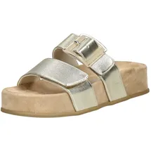 Paul Green "Paul Green Pantoletten Lederimitat", Damen Gold, 40 EU - 6,5 UK