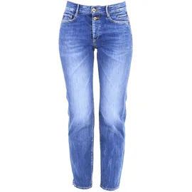 LE TEMPS DES CERISES Bequeme Jeans LE TEMPS DES CERISES, Damen, Gr. 25, Länge 34, blau, 89% Baumwolle, 11% Elasthan, Jeans, mit lässiger Waschung