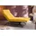 KAWOLA Liege AMERIVA Polyester 80 x 0 x 0 cm Gelb mit Kissen/Kopfteil