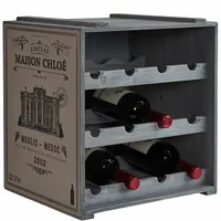 BUTLERS Weinregal 32 x 39 x 36 cm Taupe
