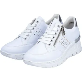Rieker Sneaker Low Weiß/Rose 40
