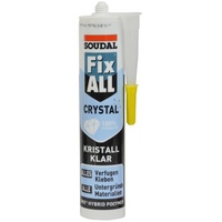 SOUDAL FIX ALL Fix ALL CRYSTAL 290ml glasklar