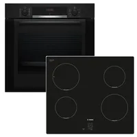 Bosch EcoClean Herdset mit Induktionskochfeld autark 60 cm