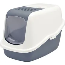 Savic Katzentoilette Nestor - Blue - weiß