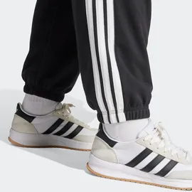Adidas Essentials 3-Streifen French Terry Cuffed Plus Joggers Black / White 2X
