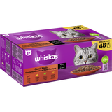 Whiskas 1+ Adult Frischebeutel Klassische Auswahl in Sauce Katzenfutter nass