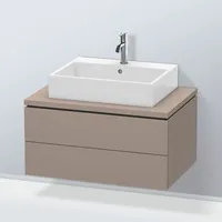 Duravit L-Cube Waschtischunterschrank, 2 Auszüge, LC581704343,