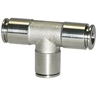 Riegler T-Steckverbindung, für Schlauch-Außen- Ø4, 15bar, Edelst. 1.4404