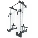 Atletica R8-Nitro Dual Pulley | Wall Mounted | 177x112 cm Grundfläche schwarz No Size