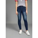 KangaROOS Slim-fit-Jeans "CROPPED HIGH WAIST SLIM FIT", Damen, Gr.