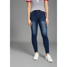 KangaROOS Slim-fit-Jeans "CROPPED HIGH WAIST SLIM FIT", Damen, Gr.
