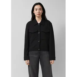 s.Oliver Strukturierte Jacke aus Interlock Schwarz 38