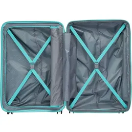 American Tourister Soundbox 4-Rollen 77cm / 97-110 l poolside blue