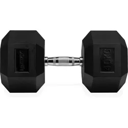 Kurzhantel Hexagon - Hantel - Dumbbell - Pro Stück - 1 bis 40 kg grau 37,5 kg