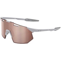 100% 100percent Hypercraft Sq Sunglasses Durchsichtig HiPER crimson silver mirror Lens/CAT3