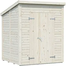 Palmako Leif Gerätehaus 183 x 170 cm Transparent Tauchgrundiert