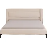 Kare Tivoli Ecru 180x200cm Bett, Beige, 105x190x215cm