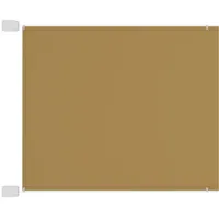 VidaXL Senkrechtmarkise Beige 60x1000 cm Oxford-Gewebe