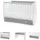 Lorelli Babybett Dream 70 x 140 cm umbaubar Kinderbett Schaukelbett Schreibtisch weiß dunkelgrau