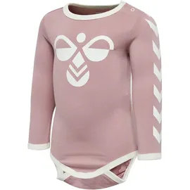 hummel hmlFLIPPER langarm Baby-Body woodrose 80