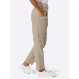 CREATION L Lyocell-Polyester-Hose Regular Beige 42