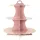 Intirilife Etagere aus Karton in Rosa | Gr.: onesize