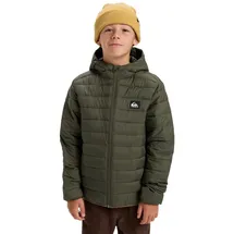 QUIKSILVER - Kid's Scaly Jacket - Kunstfaserjacke Gr L - 14 Years braun/oliv