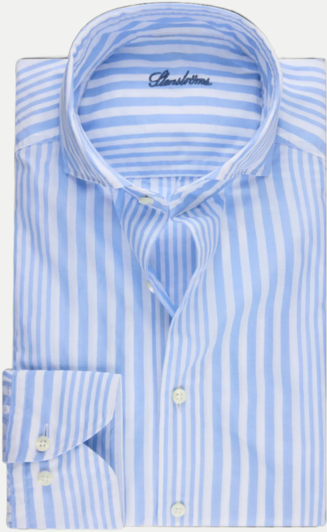 Hemd gestreift Blau XL