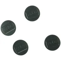 NOBO Haftmagnete rund, Schwarz,