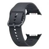 Samsung Sport Gummi Armband Grau M/L Galaxy Watch 8