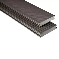 KOVALEX WPC-Terrassendiele 300 x 14,5 x 2 cm grau-braun
