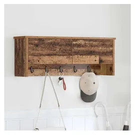 vidaXL Hängenachtschrank Altholz 80 x 20 x 30 cm Holzwerkstoff