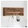 vidaXL Hängenachtschrank Altholz 80 x 20 x 30 cm Holzwerkstoff