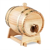 Relaxdays Schnapsfass aus Holz