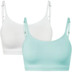 Tchibo - 2 Bustiers - Damen - Gr. L - weiß