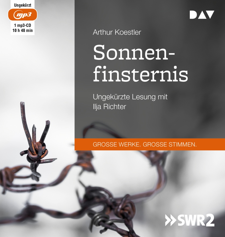 Sonnenfinsternis 1 Audio-Cd  1 Mp3 - Arthur Koestler (Hörbuch)
