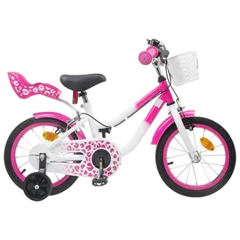 vidaXL Kinderfahrrad 14 Zoll Farbe Rosa