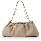 Hugo Millie Hobo Schultertasche Polyurethan Light Beige