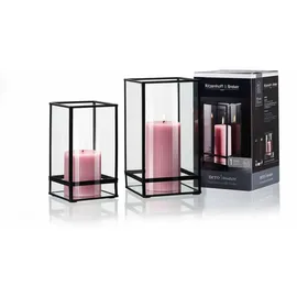 Ritzenhoff & Breker Windlicht Nero Glas Schwarz