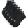 Unisex Kinder Plain Sock Black New 35-38 EU