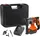 Black & Decker BLACK+DECKER 18 V SDS-Plus Akku-Bohrhammer, 4,0 Ah Akku, 2 A Ladegerät, Kit-Box, verstellbarer Griff, LED-Licht, BCD900M1K-QW