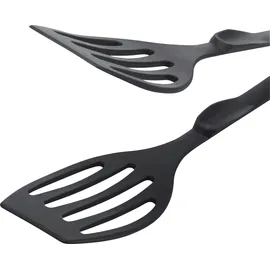 Westmark Duetto-Flonal Plus Doppel-Pfannenwender schwarz 28,9 cm