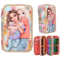 DEPESCHE TOPModel 3 Fach Federtasche GIRL POWER