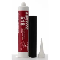 510 Flächendichtung anaerob rot thixotrop, 50ml Flasche - rot