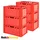 TSGPS Fleischkiste E3 60 x 40 cm 6-tlg. rot