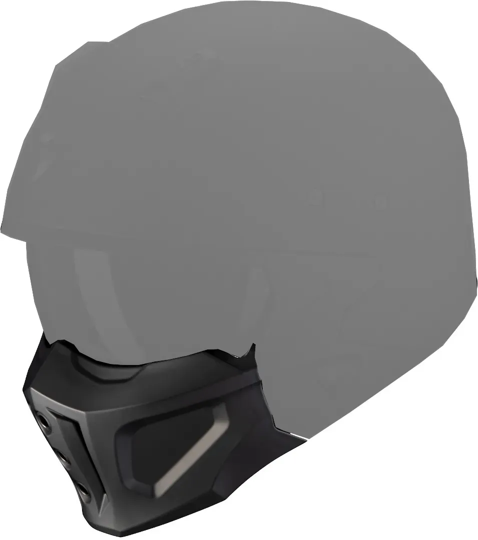 Scorpion Covert-X Masker, zwart, Eén maat Voorman