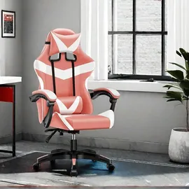Hti-Living Krit Power Gamingstuhl Pink/Weiß