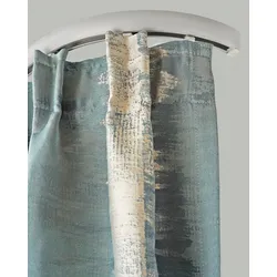 Gardinenschiene GARESA "400", beige (aluminiumfarben, natur), L:500cm, Aluminium, Kunststoff, Gardinenstangen