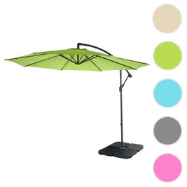 Mendler Acerra Ø 300 cm grün-lemon inkl. Ständer